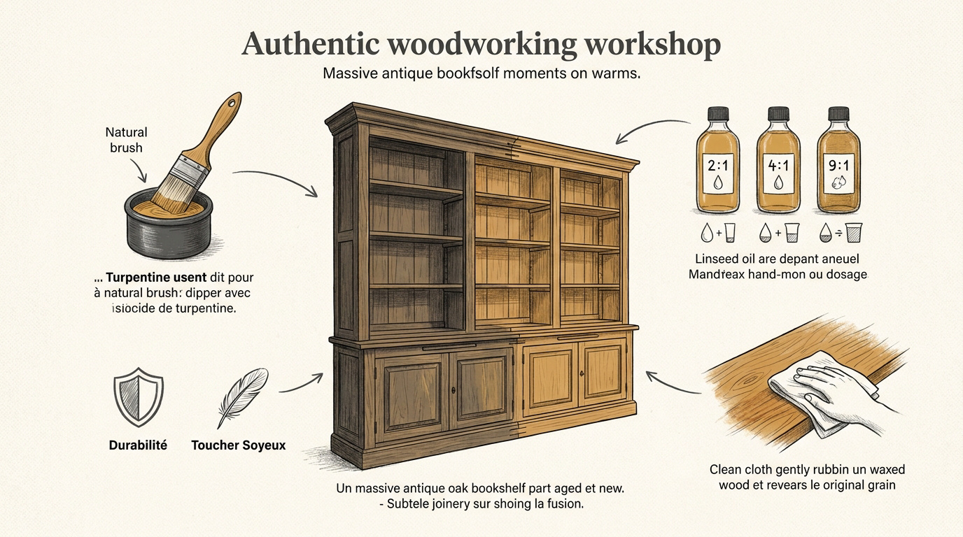 Atelier d'ébénisterie pour l'entretien et la finition des meubles en bois
